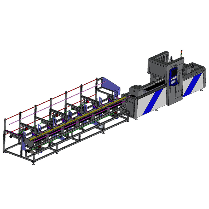 Tube laser engraving machine