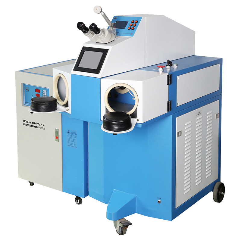 Jewelry laser spot welding machine