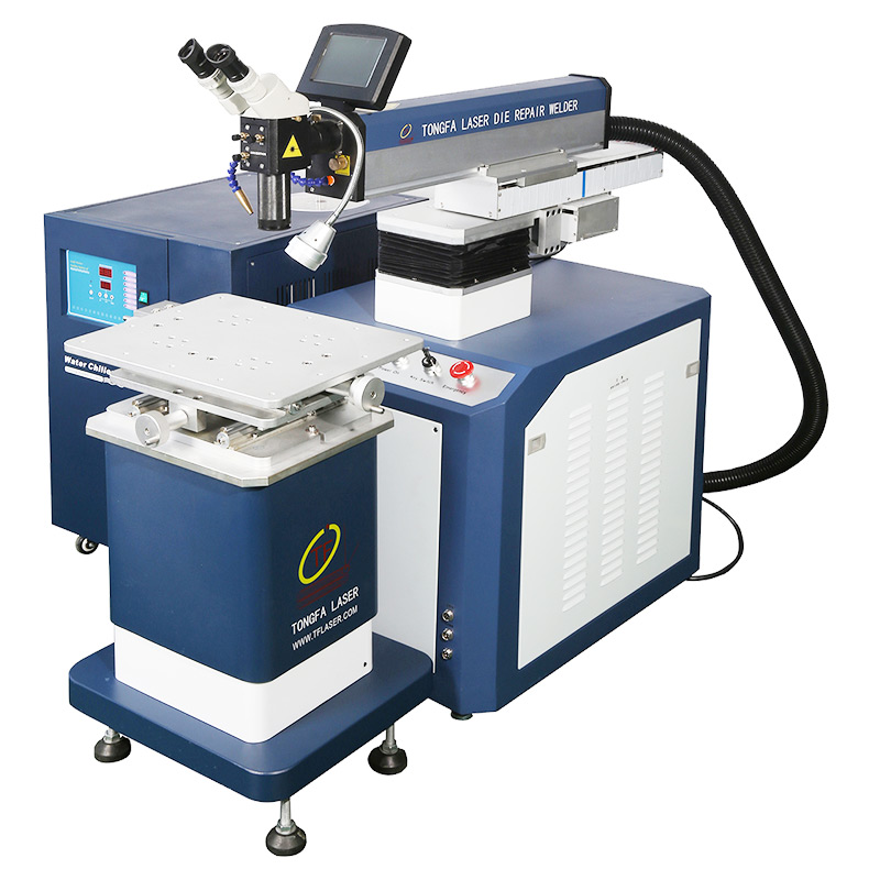 Export-type electric laser die welding machine